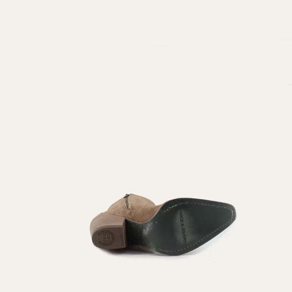 Buck & Brana Brooke Leather Cowgirl Boots - Stylish Western Footwear & Comfort bro8900, Camel, 11