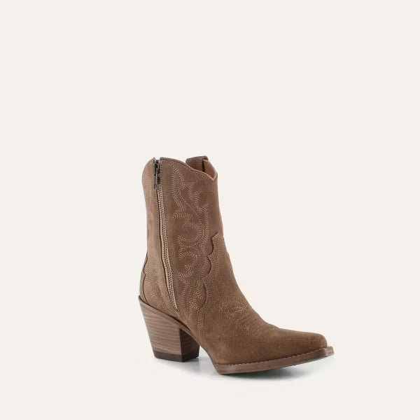 Buck & Brana Brooke Leather Cowgirl Boots - Stylish Western Footwear & Comfort bro8900, Camel, 11