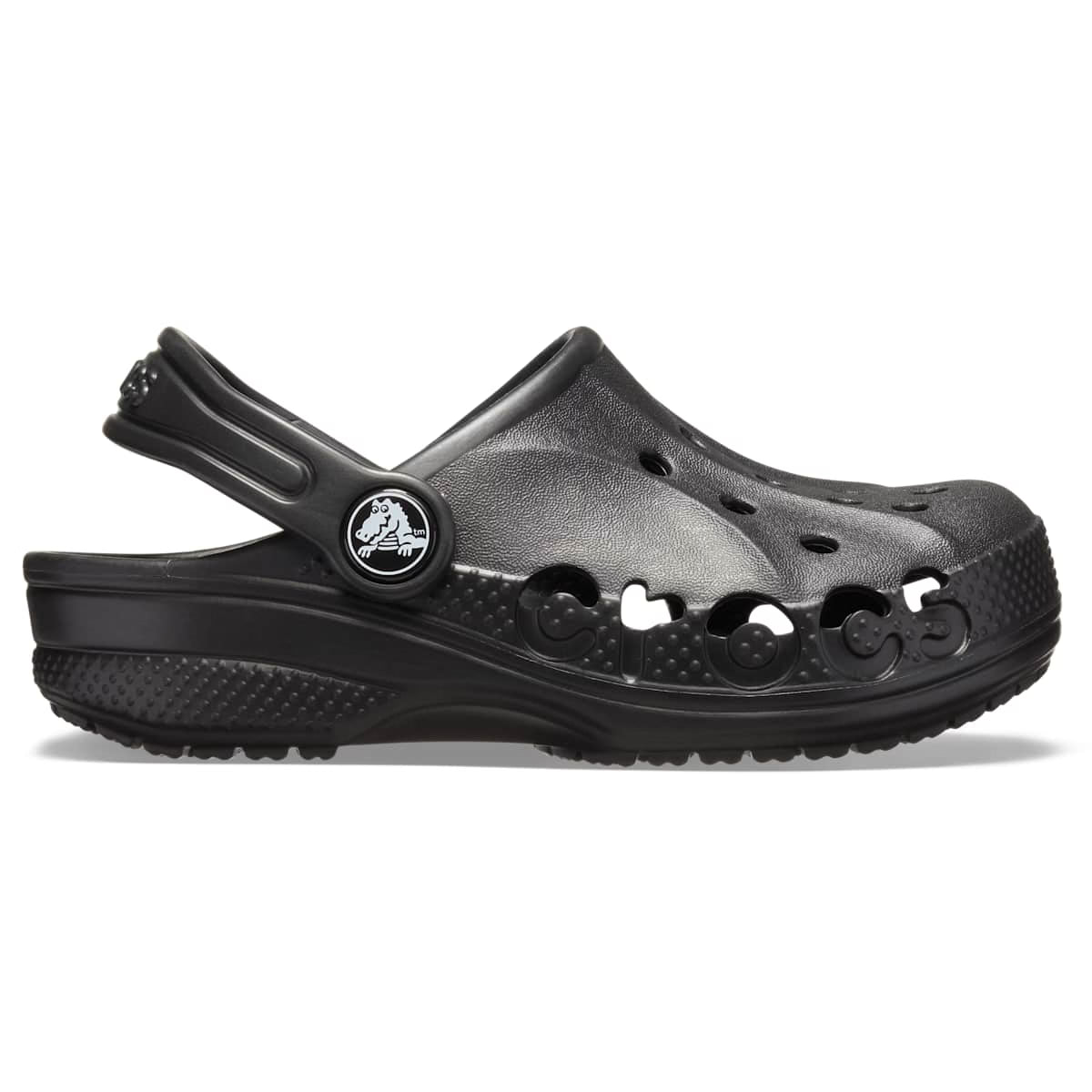 Crocs Kids Baya Clogs, Black, J3