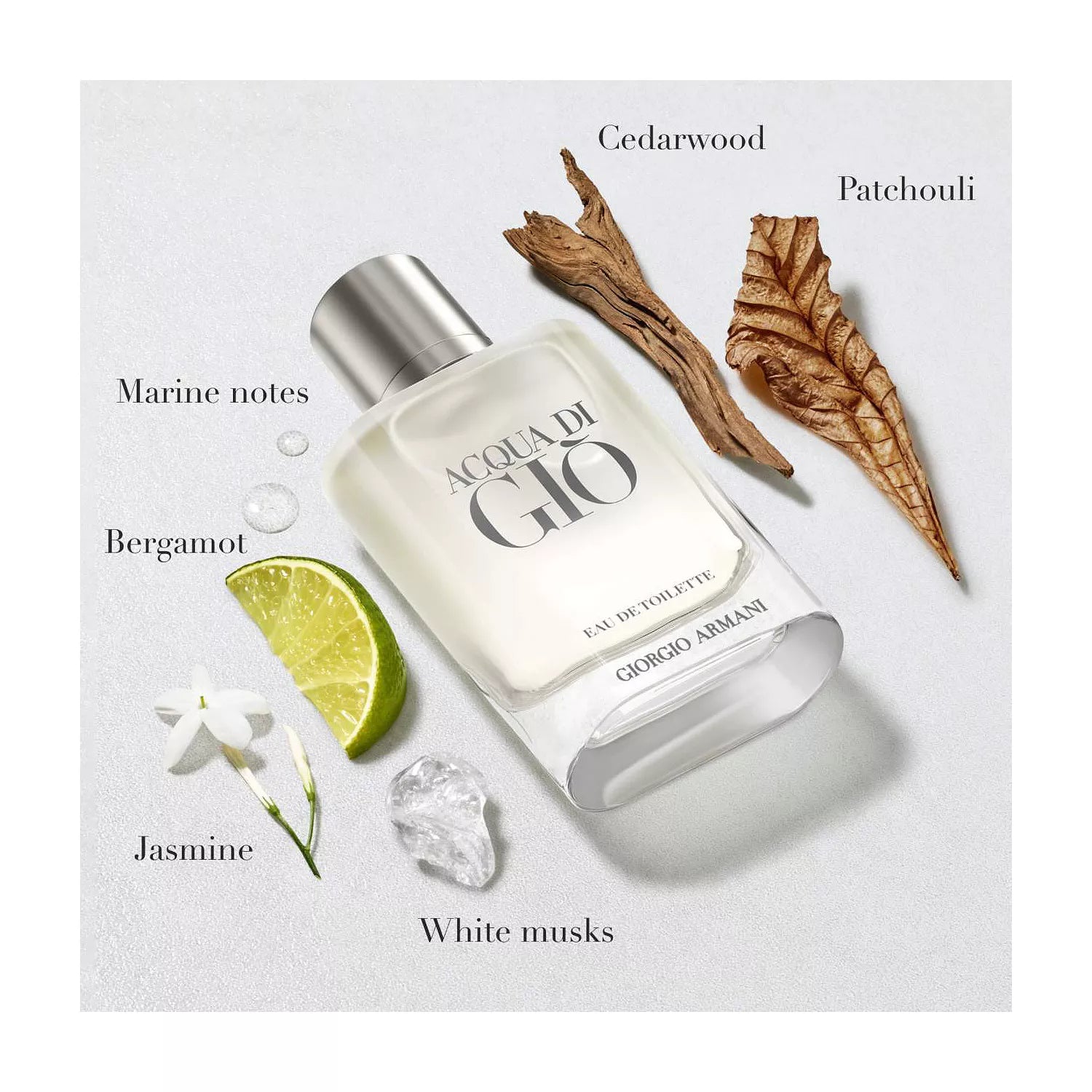 Armani Beauty Acqua di Gio Eau de Toilette with Calabrian Bergamot & Cedarwood